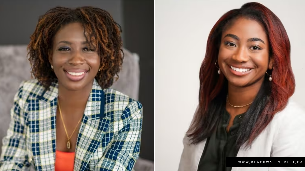 2 Young black professional females advocating for mental health