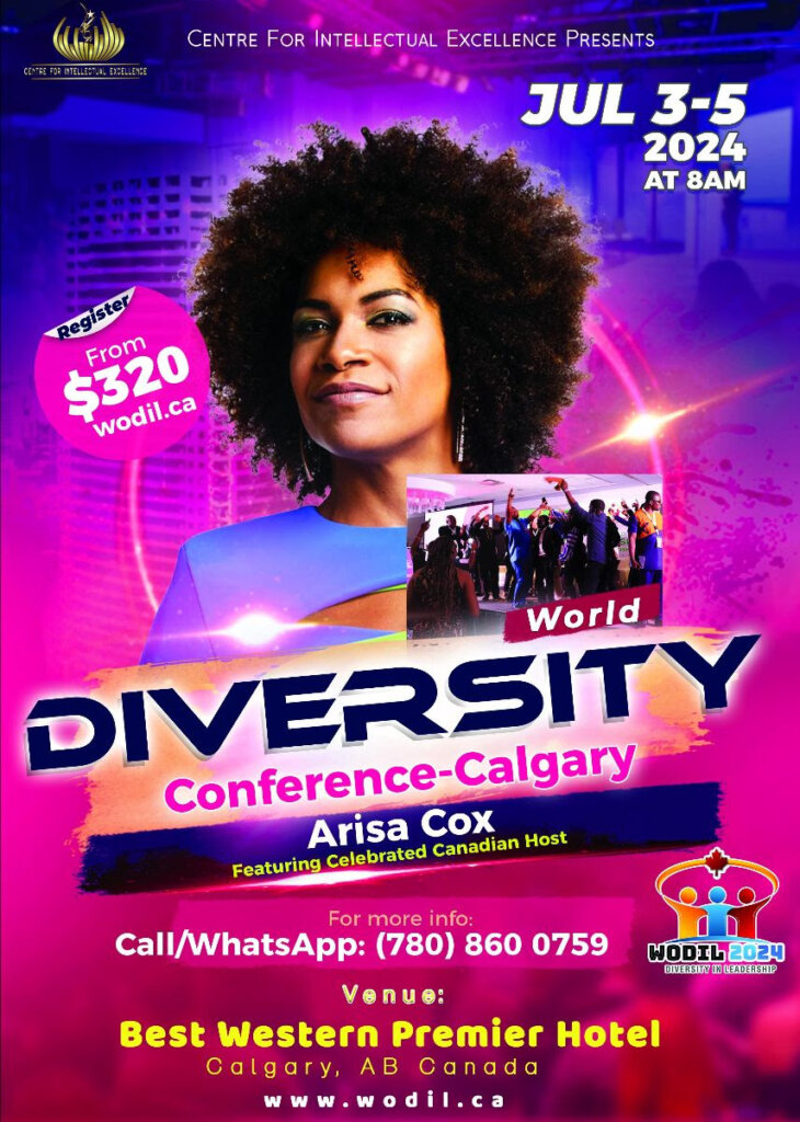 Vibrant Flyer for Diversity-conference-calgary-2024
