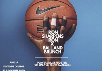 IRON SHARPENS IRON X BALL AND BRUNCH