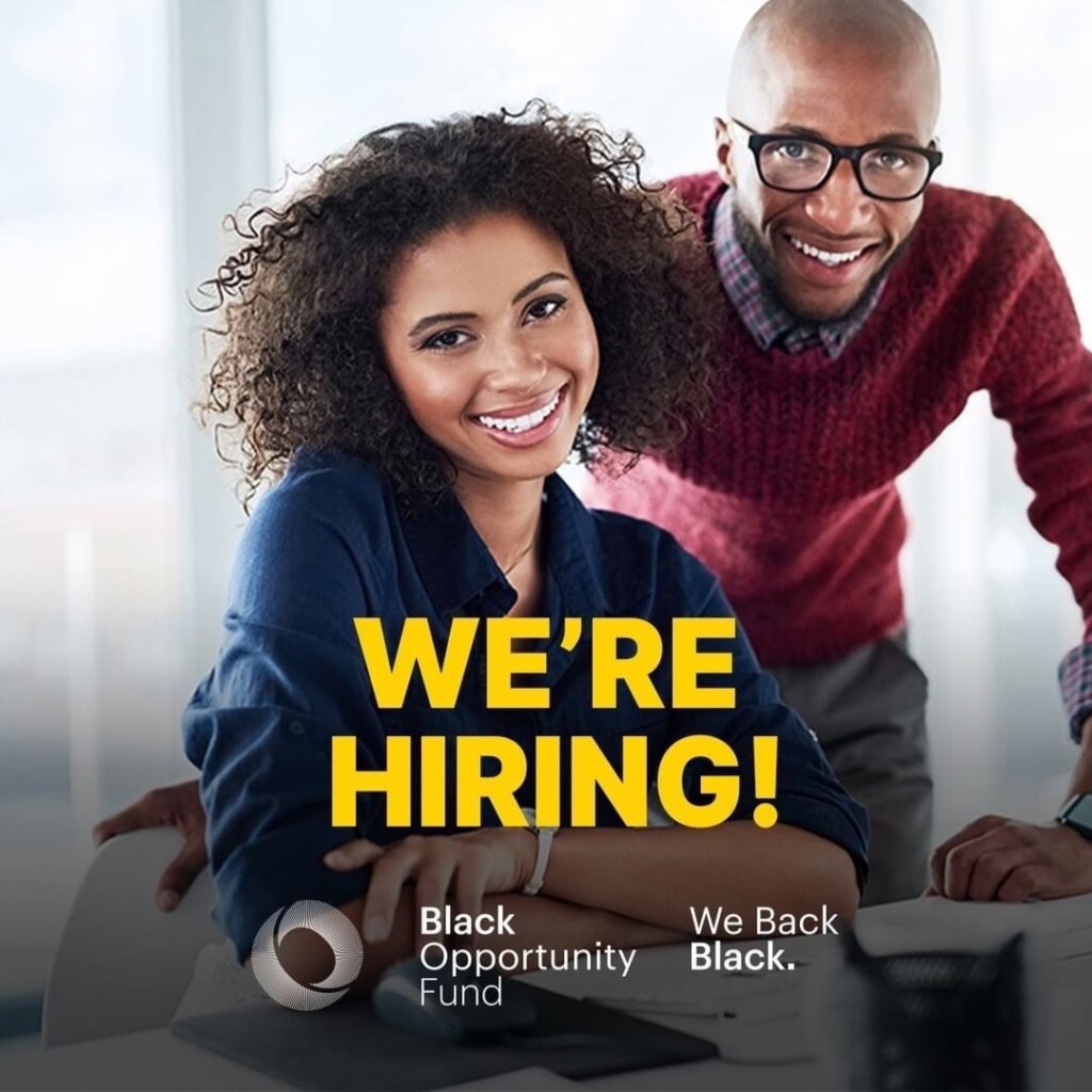 black professionals applying for a job with Black Opportunity Fund who is hiring