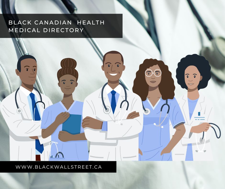 Black healthcare professionals in Canada Artwork