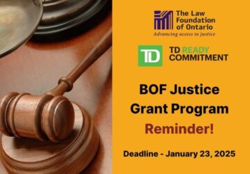 Black Opportunity Fund (BOF) Justice Grant Program