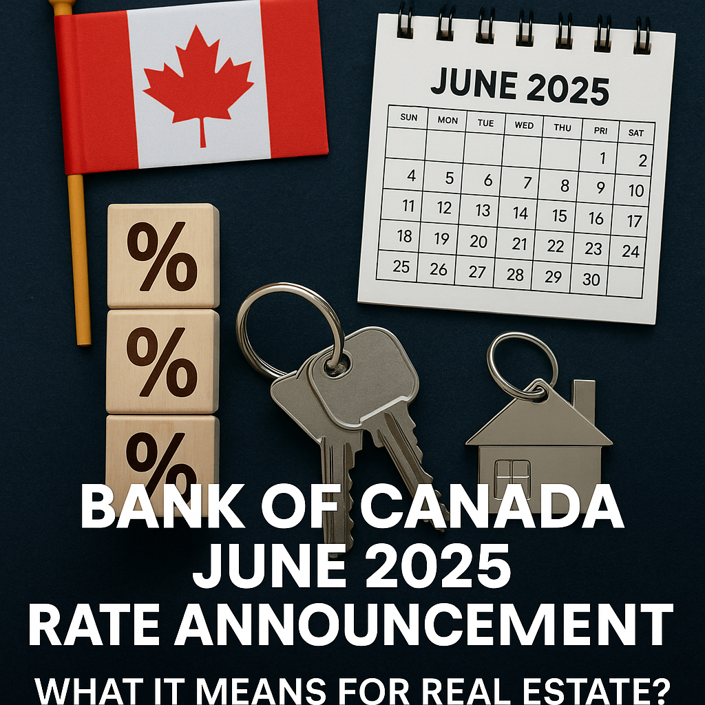 Bank of Canada June 2025 Rate Announcement: What It Means for Real Estate?